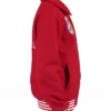 NYC 2026 BTS Kim Taehyung Red Jacket Side