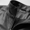 Nemesis Coltrane Wilder Black Leather Jacket For Sale