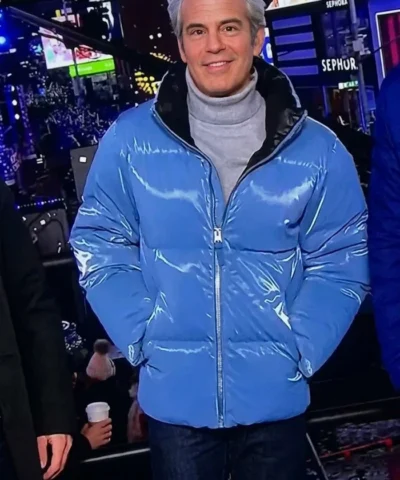 New Year Andy Cohen Blue Jacket
