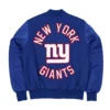 New York Giants MA 1 Historic Varsity Jacket On Sale