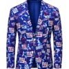 New York Giants Printed Blazer Front