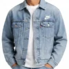Nike Denim Trucker Jacket Front
