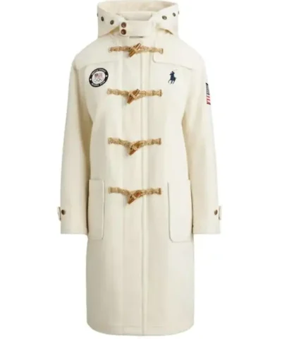 Olympic Team USA 2026 Opening Ceremony Duffle Coat Front