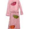 Pink Lush Lips Bathrobe