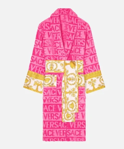 Pink Versace Robe Style 1 Front
