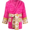 Pink Versace Robe Style 2 Front