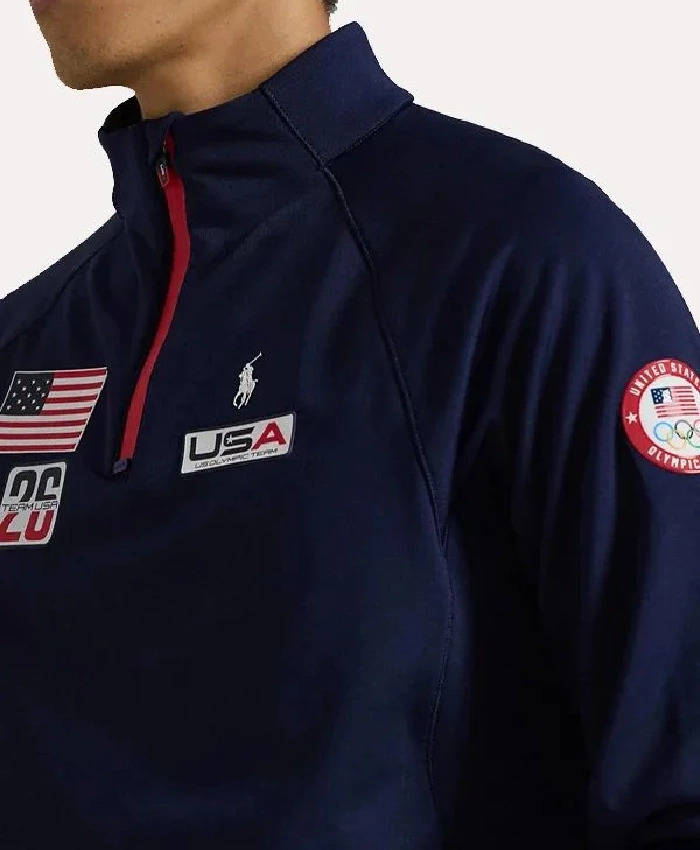 Polo Ralph Lauren Team USA Milano Cortina 2026 Winter Olympics Navy Jacket