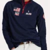 Polo Ralph Lauren Team USA Milano Cortina 2026 Winter Olympics Quarter Zip Jacket