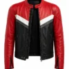 Proud 2026 Filip Raczynski RedBlack Striped Moto Jacket