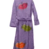 Purple Lush Lips Bathrobe