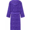 Purple Versace Robe Back