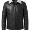 Ravion Black Leather Jacket