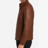 Brown Remy Leather Jacket