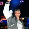 Rob Gronkowski New England Patriots Varsity Jacket Front View