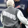 Robert Kraft Patriots Varsity Jacket Back