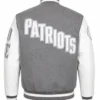 Robert Kraft Patriots Varsity Jacket Back view