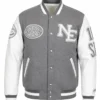 Robert Kraft Patriots Varsity Jacket Front view