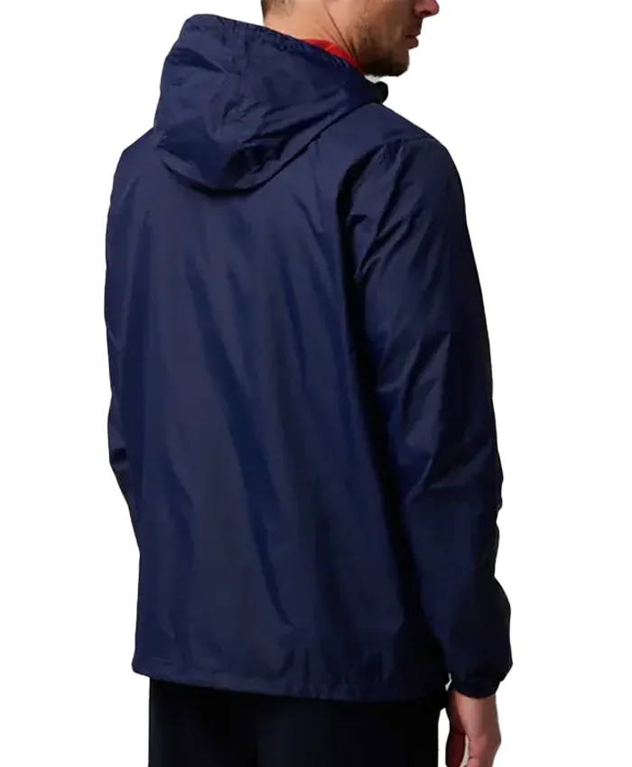 Roland-Garros Essential Wind-breaker Jacket Back