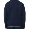 Roland-Garros Paris Blue Performance Jacket Back