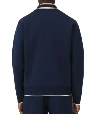 Roland-Garros Paris Blue Performance Jacket Back