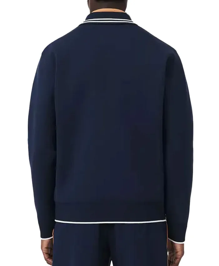 Roland-Garros Paris Blue Performance Jacket Back