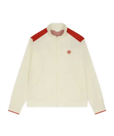 Roland-Garros Paris Heritage Bomber Beige Jacket