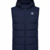 Roland-Garros Paris Tennis Tournament 2026 Blue Puffer Down Vest Front