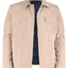 Ryan Seacrest American Idol Beige Suede Jacket 1
