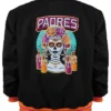 San Diego Padres Nike 2026 City Connect Bomber Jacket back