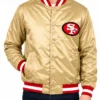 San Francisco 49ers Golden Jacket Front View