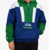 Seattle Seahawks Pullover Jacket Front