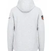 Seattle Seahawks Super Bowl LX Opening Night Tech White Hooded Jacket Back
