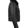 Serinda Swan Reacher Season 02 Episode 03 Karla Dixon Black Shearling Jacket