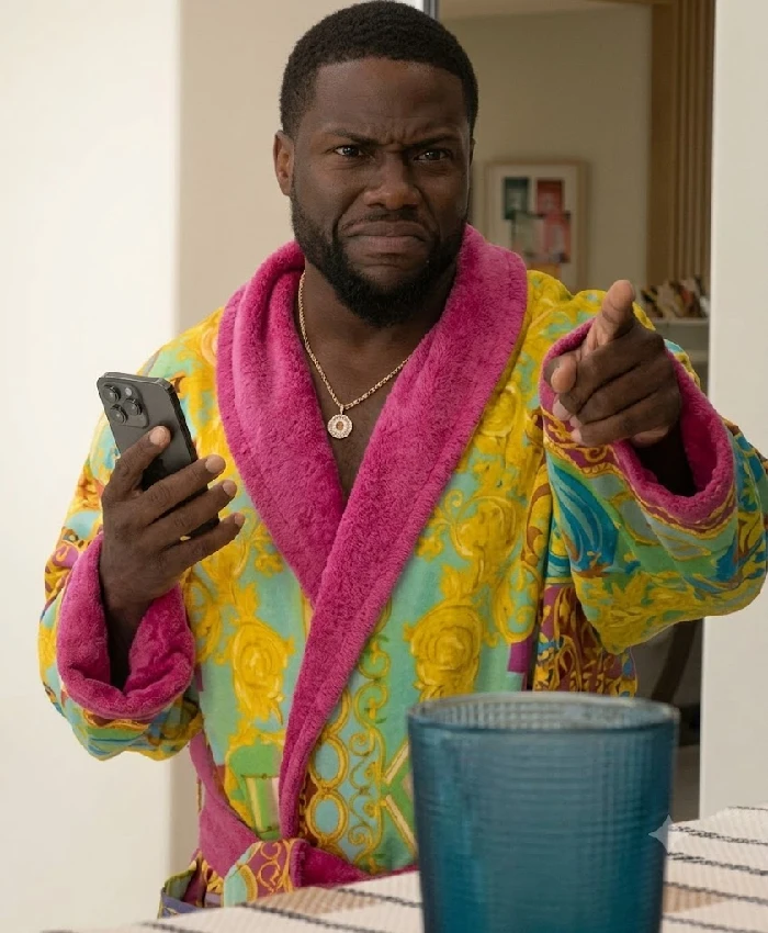 Shop Kevin Hart 72 Hours Movie 2026 Multi Color Robe For Sale