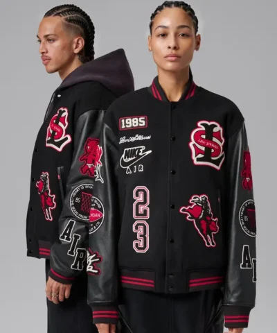 Shop Levis x Jordan Varsity Letterman Jacket 2026 for Men and Women
