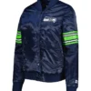 Shop NFL Seattle Seahawks Starter Satin Varsity Jacket For Sale
