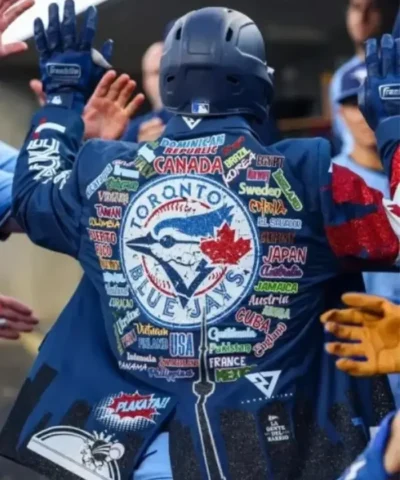 Shop Nathan Lukes Toronto Blue Jays 2025 Home Run Blue Jacket