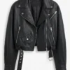 Shop Now DYLAN 80s Leather Biker Jacket