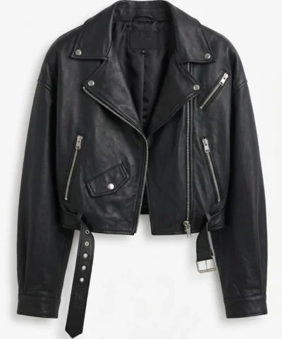 Shop Now DYLAN 80s Leather Biker Jacket