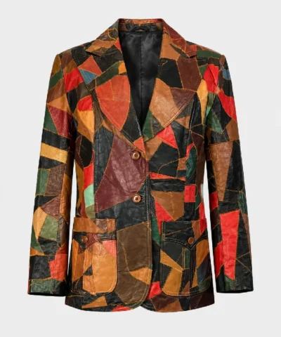Shop PATCH YOU LATER 70s Patchwork Jacket For Sale