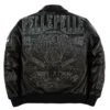 Shop Pelle Pelle NBA New York Knicks Champions Black Leather Jacket