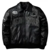 Shop Pelle Pelle x All Star New York Black Leather Jacket