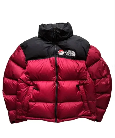 Shop Pokemon x The North Face Nuptse Puffer Red Jackets for Men and Women
