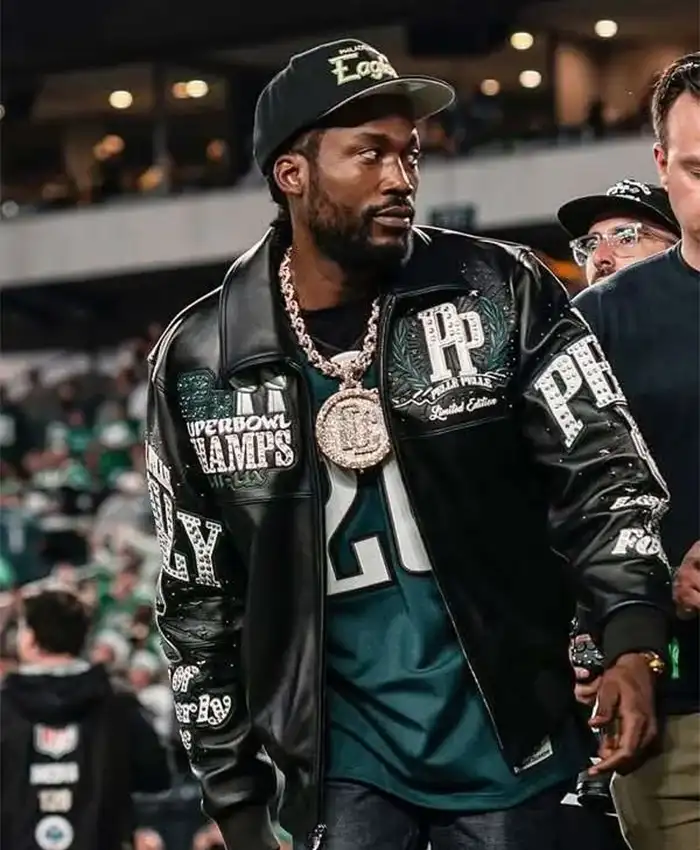 Shop Super Bowl Champions Meek Mill Eagles Jacket For Mens