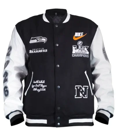 Shop The 2026 Seattle Seahawks x Nike Super Bowl Destroyer Jacket On Sale