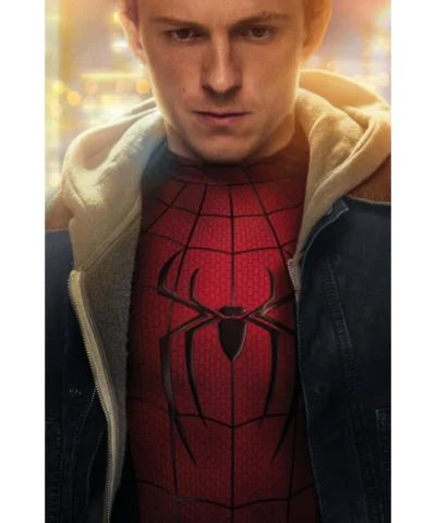 Spiderman Brand New Day Tom Holland Denim Jacket
