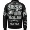 Super Bowl Champions Meek Mill Eagles Jacket Back