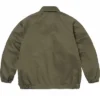 Supreme Full Snap Green Denim Jacket