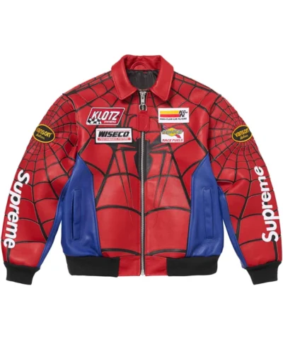 Supreme Spider Man Red Jacket