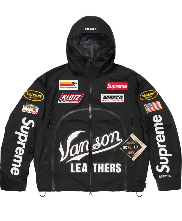 Supreme X Vanson Leathers GORE-TEX Shell Jacket